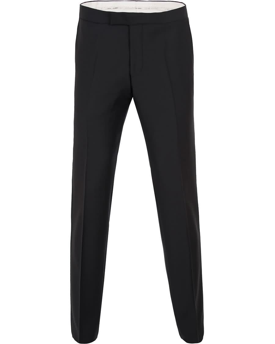 oscar jacobson devon tuxedo trousers black Klassisk Salg m8vhi